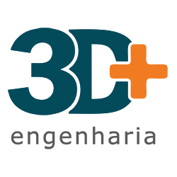 logotipo 3d+ Engenharia